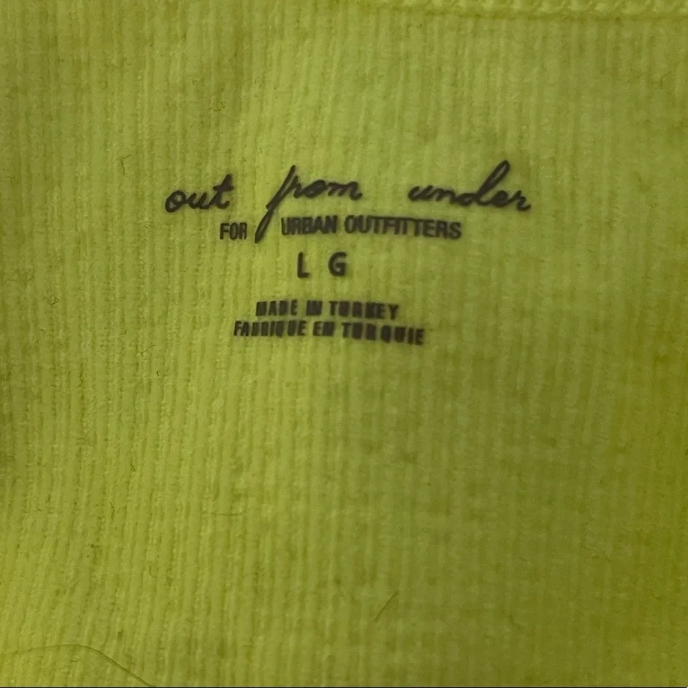 Yellow body suit. Urban Outfitters, size Large - Picture 4 of 4